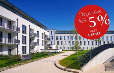 Eigennutzung nach 25 Jahren: Neubau €6.750/m² | 5% Sonder-AfA | 3-Zi Gartenwohnung