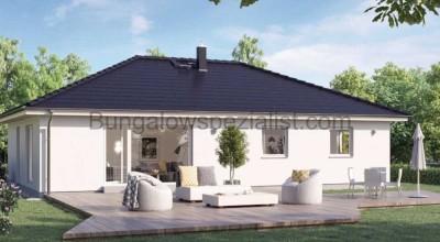 Bungalow  barrierefrei  87 Qm mit Grundst. in Lahde  vom Bungalowspezialisten Schlüsself.  / FB / WP