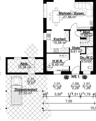 Moderne Doppelhaushälfte mit Carport, Garten und Wärmepumpe – ruhig gelegen, ideal für Familien