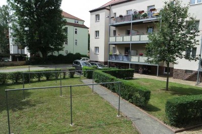 Wahren - ansprechende 3-Raum-Familienwohnung  mit großem Balkon, Gäste-WC und Stellplatz am Auensee