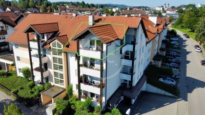 Modernisierte 2-Zimmer-Wohnung mit Tiefgaragenstellplatz