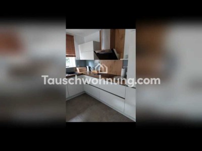 Tauschwohnung: Schicke 2-Zi Wohnung mit Garten gegen größere Whg oder Haus