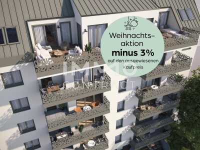 Hochwertige 2 Zimmer mit Balkon! Schlüsselfertig und Provisionsfrei