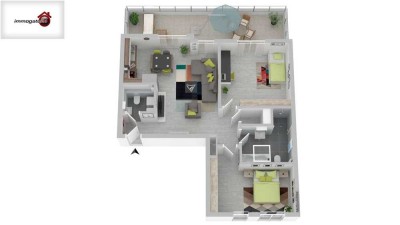WOW Traum Penthouse Wohnung Neubau mit Dachterrasse in Top Wohnlage Bieber Nord