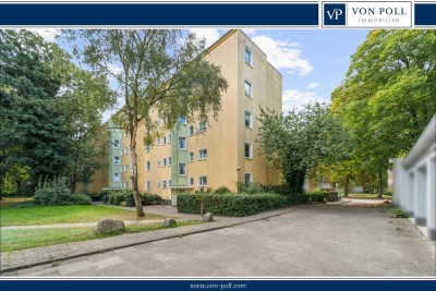 Lichtdurchflutete Wohnung mit geschlossenem Balkon