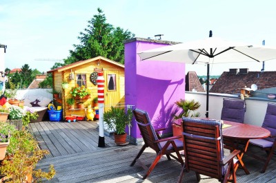 Wunderschöne 4 Zi.-Wohnung mit traumhafter 50m² Terrasse mitten in Klosterneuburg