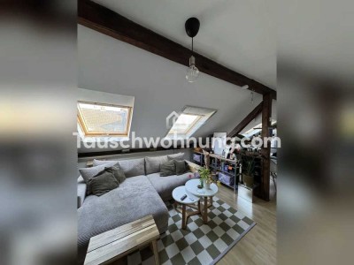 Tauschwohnung: Helle Dachgeschoss-Wohnung (2-Zimmer)