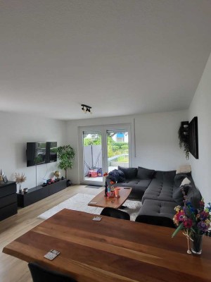Gut geschnittene 2-Zimmerwohnung mit EBK und Terrasse im Neubau