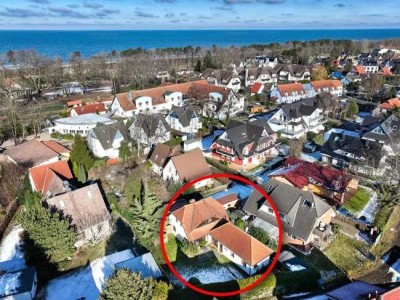 Großzügiges Einfamilienhaus mit Einliegerwohnung in unmittelbarer Nähe zur Ostsee im Ostseebad Zings