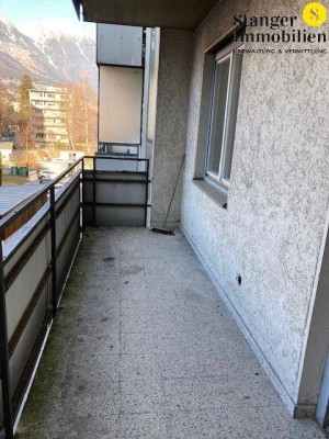 VERKAUF - WILTEN Noldinstrasse 
sanierungsbedürftige Garconniere mit Balkon