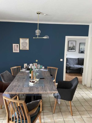 Gepflegte 3-Zimmer-Hochparterre-Wohnung mit Balkon, OS-Wüste