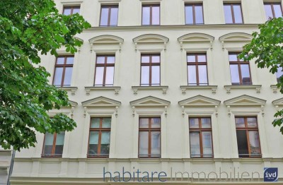 Bildschöne DG-Maisonette mit eleganter Ausstattung: Traumlage Kastanienallee!