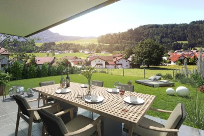 4 Zimmer Wohnung mit 160m² großer Gartenfläche in Mondsee