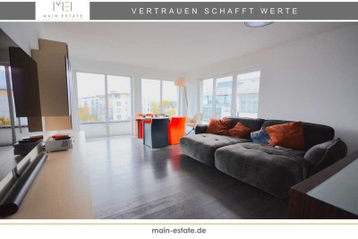 Traumhaftes Penthouse mit 3 Zimmern in begehrter Offenbacher Lage