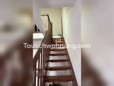 Tauschwohnung: 3-Zi.-Maisonette mit großem Balkon // Vs. 1-Zi.-Whg