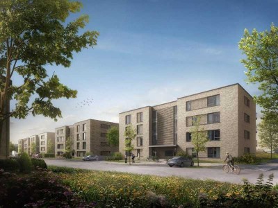 Neubau - Moderne 2-Zimmer-Wohnung mit Balkon und Tiefgaragenplatz!