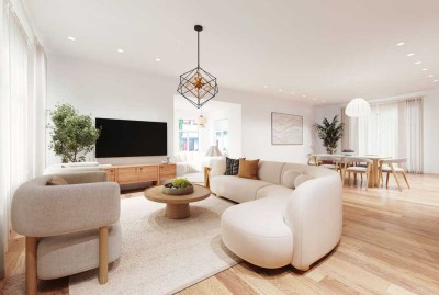 Exklusive Architekten-Landhausvilla in Grolsheim mit lichterfülltem Wohnambiente & 3,10 m Deckenhöhe