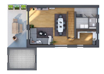 Ihr neues Zuhause zur Miete in Pottendorf: Doppelhäuser mit Fußbodenheizung! 9/2 - Haus 18