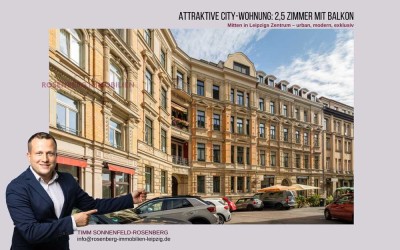 Attraktive 2,5-Raumwohnung in bester Innenstadtlage von Leipzig