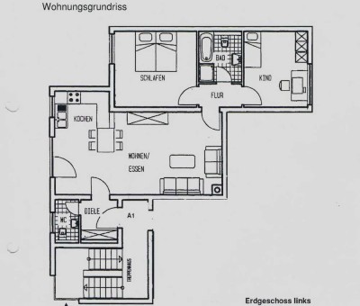 Stilvolle, gepflegte 3ZKB mit EBK in Ludwigshafen