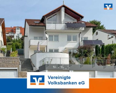 Wohnung mit Hauscharakter in Holzgerlingen – Großzügig, funktional und mit herrlichem Ausblick