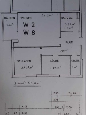 Attraktive 2-Zimmer Wohnung, frisch saniert, in Lübeck St. Jürgen