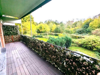 Sonnige 3-Zimmer Wohnung mit 2 Balkon in Duisburg-Großenbaum inkl. Einbauküche