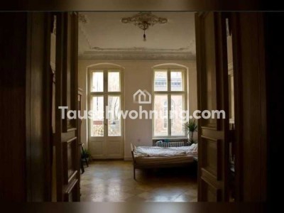 Tauschwohnung: Look for a stylish 3 rooms vs. a 5 rooms altbau Graefekiez