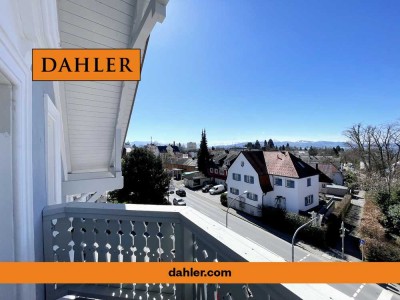 Traumhafte Maisonette-/Loftwohnung mit Berg- und Seeblick in der „Blauen Villa“ (Erstbezug)