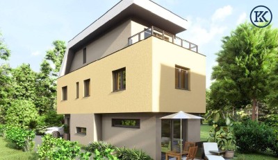Schönes Erstbezug-Einfamilienhaus mit Garten nahe Donaupark & Alte Donau