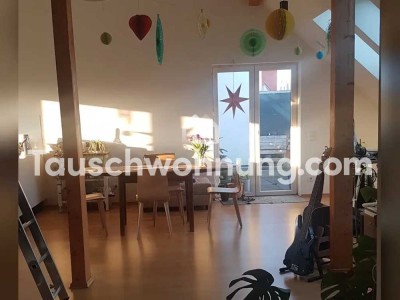 Tauschwohnung: Wunderschöne Loft-Wohnung mit Terrasse - Humboldt-Gremberg