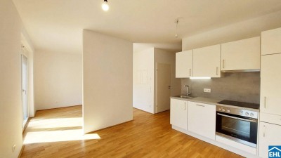 WOHNQUARTIER WILDGARTEN - 1-Zimmerwohnung mit Terrasse auf der Sonnenseite Wiens direkt am Rosenhügel