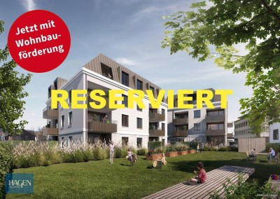 Neubau im Zentrum - Top A.023-Zimmerwohnung mit GartenWOHNBAUFÖRDERUNG