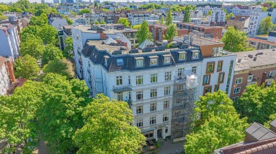 Repräsentative Jugenstilwohnung in begehrter Lage von Hamburg-Uhlenhorst
