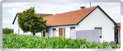 KREIPL-IMMO- Hallbergmoos- Ländl. Lage kl. EFH m. kl. Garten