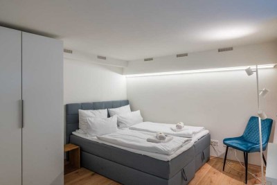 Möbliertes 1-Zimmer Apartment inkl. Internet, Waschmaschine & Außenlounge