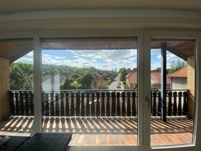 Lichtdurchflutete 3-Zi.-Wohnung mit Garten, Balkon und Dachterrasse in Bad Bevensen