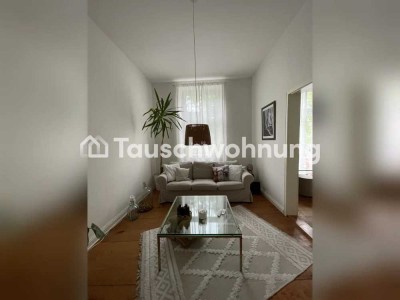 Tauschwohnung: 2,5 Zi. Altbauwohnung im Ostend - SUCHE ab 3 Zi.mit Terrasse