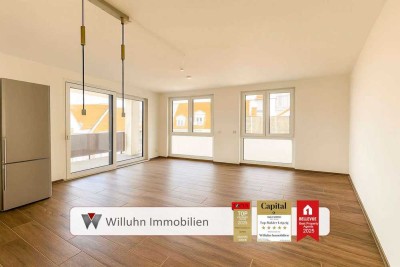 Sofort einziehen! Neuwertig & Barrierefrei I 2-Zimmer I Balkon I EBK I Lift I TG-Stellplatz