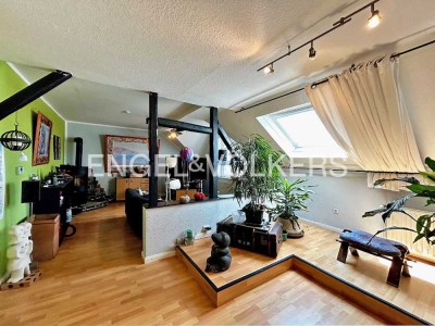 Großzügige Eigentumswohnung mit flexibler Raumaufteilung, Kamin und ruhigem Balkon!