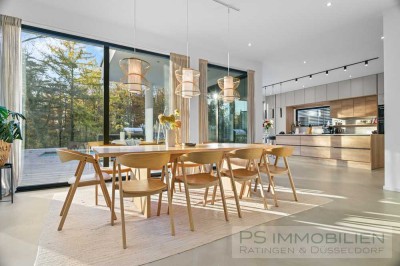 Exklusives Einfamilienhaus mit luxuriöser Ausstattung, beheiztem Pool und traumhafter Waldrandlage