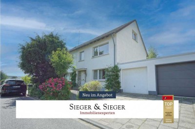 Leben und entspannen in Niederkassel: Reiheneckhaus mit schönem Garten und Balkon