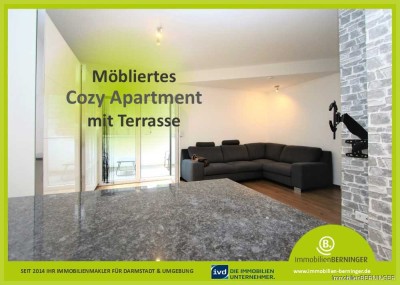 Möbliertes COZY APARTMENT mit Einbauküche  und Terrasse
