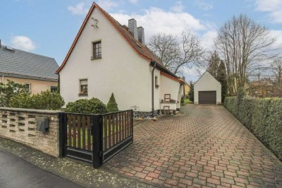 Freistehendes Zuhause mit Garten und Garage in naturnaher Lage von Grimma