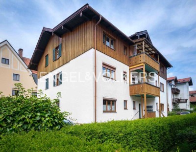 Mit Bergblick - Renovierungsbedürftige Wohnung in Hausham