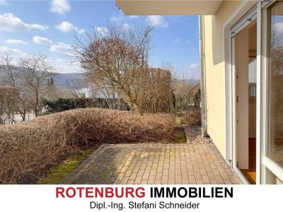 2-Zi-Wohnung mit Terrasse und Einbauküche in Südlage von Rotenburg