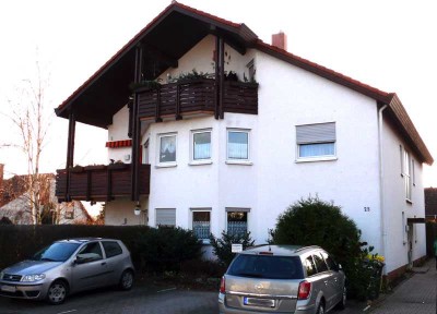 Schöne 2-Zimmer-Wohnung mit Terrasse in ruhiger Lage von Bodenheim