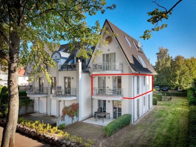 Meer, Ruhe & Komfort – 2-Zimmer-Wohnung mit Infrarotkabine & Balkon