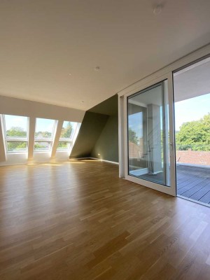 Exklusive 3-Zimmer-DG-Wohnung mit luxuriöser Innenausstattung mit Einbauküche in Bielefeld