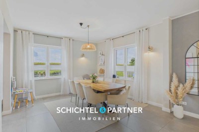 Achim-Bollen | Modernes Einfamilienhaus mit Garten - direkt am Deich gelegen